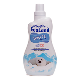 Гель для стирки белых тканей Ecoland